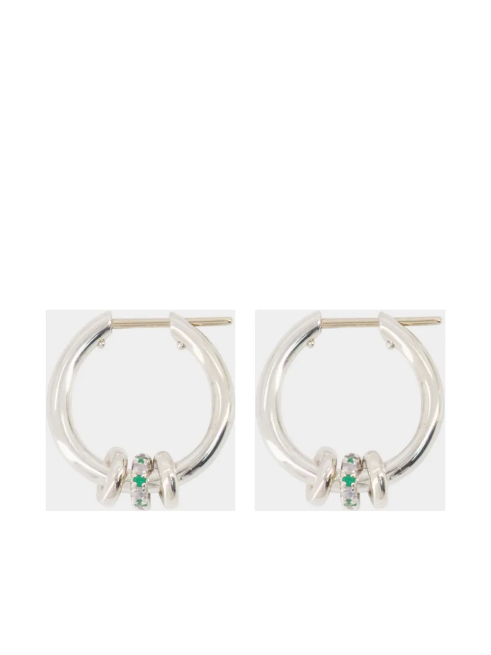 Spinelli Kilcollin x Monnier Paris Ara hoop earrings - Zilver