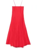 Forte Forte taffeta maxi dress - Red