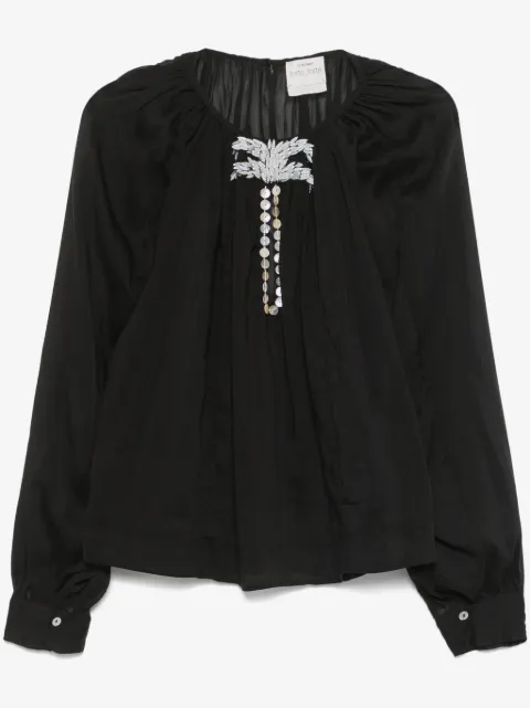 Forte Forte bead-embellished blouse