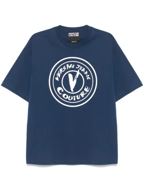 T-shirt à logo imprimé - Versace Jeans Couture - Modalova
