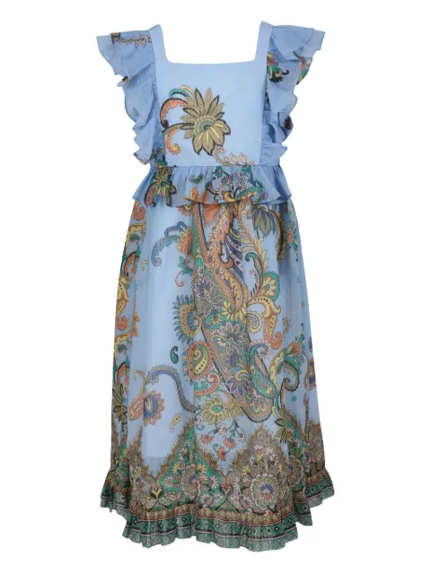 ETRO KIDS paisley-print dress
