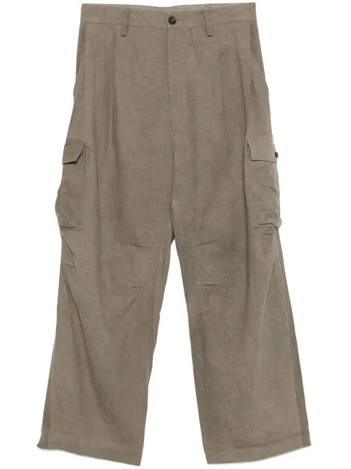 Pantalon à détails plissés - Ziggy Chen - Modalova
