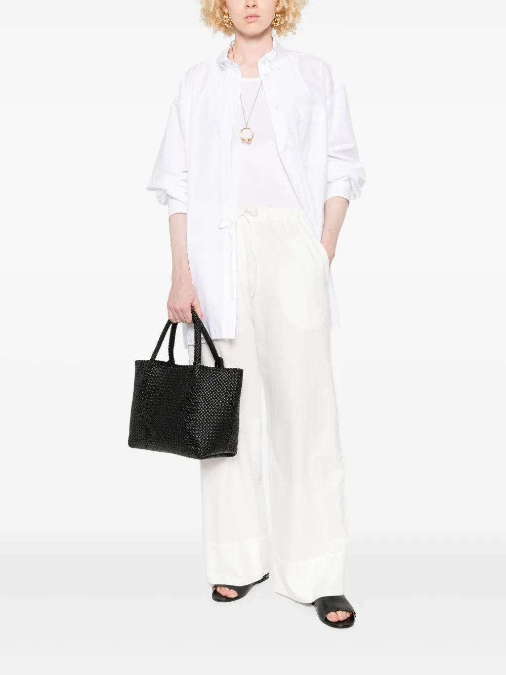 The Row Ruth tote bag - Zwart
