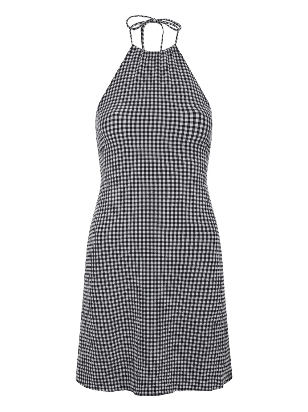 Hunza G Halterneck Mini Dress