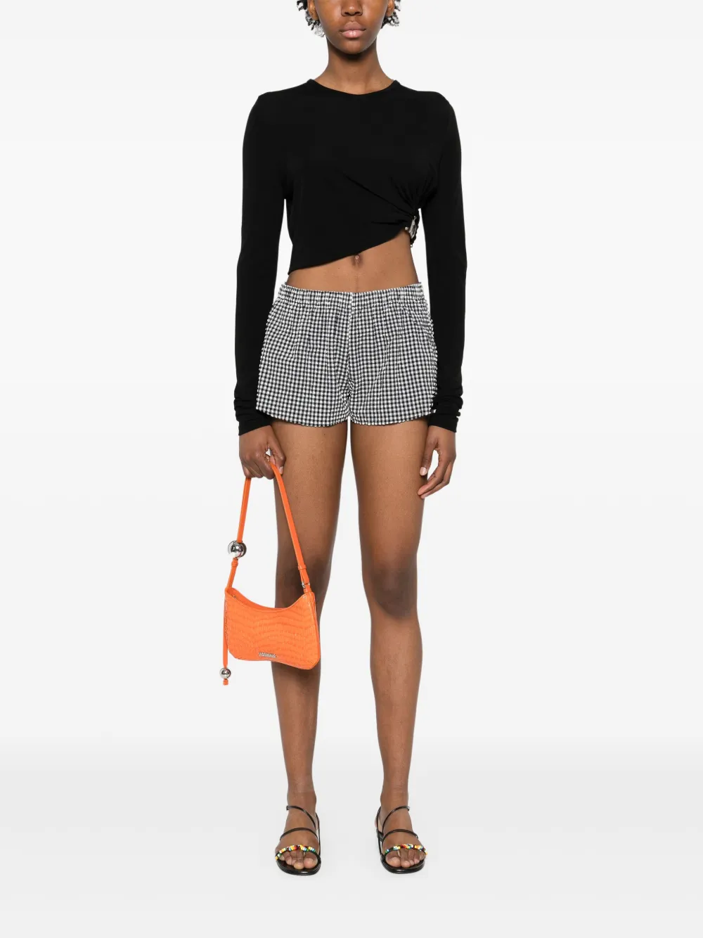 Hunza G checked shorts | Short Shorts | Image 2