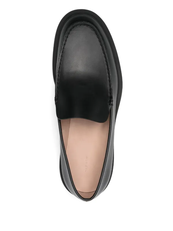 The Row Nic Loafers | Black | FARFETCH