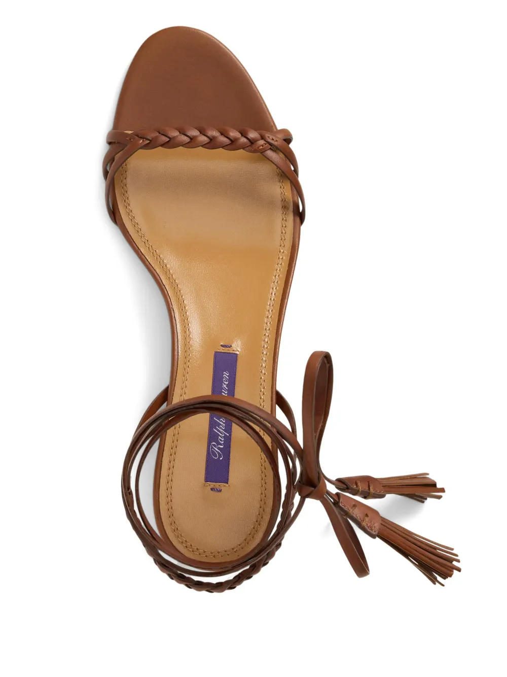 Ralph Lauren Collection 35 mm Alexandre sandalen Bruin