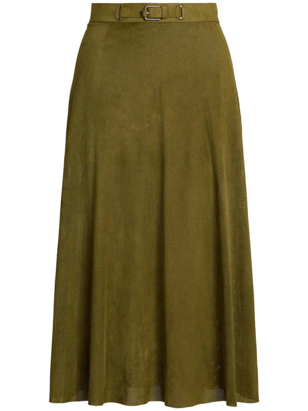 Ralph Lauren Collection Kinsley midi-rok Groen