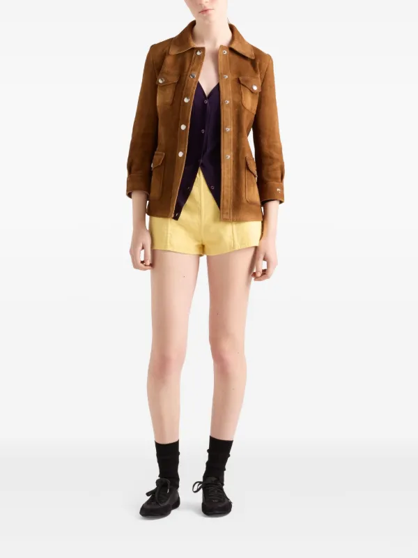 【関税＆送料込み】Prada Suede Jacket Prada Suede jacket | REVERSIBLE