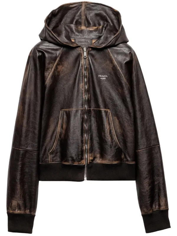 【関税込み】PRADA Hoodie style leather jacket 28397858_57760653_600.jpg