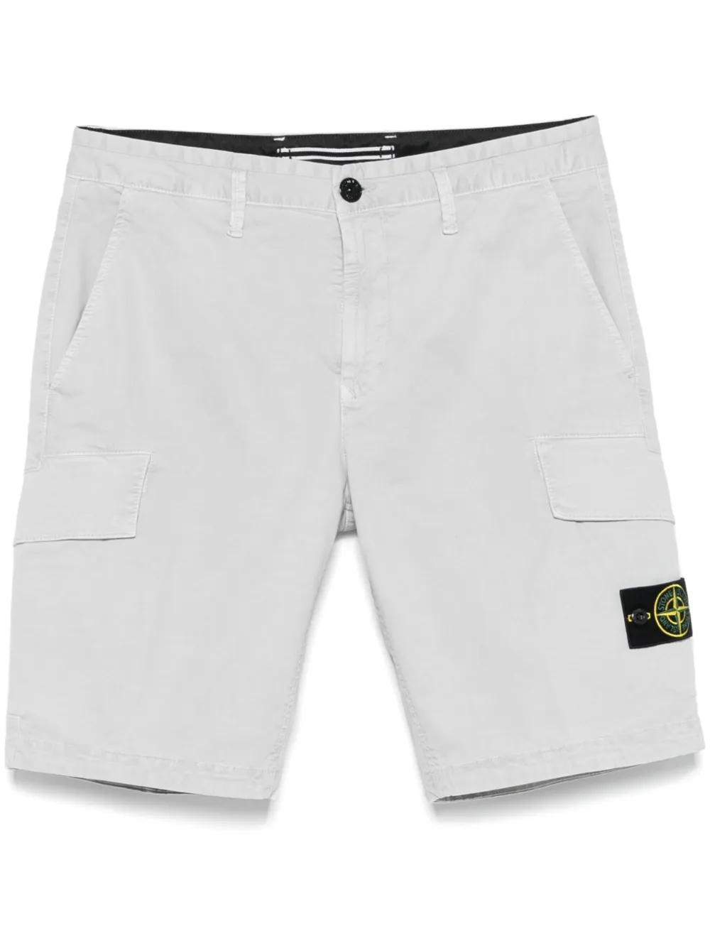 Stone Island Shorts met Compass-logopatch Grijs