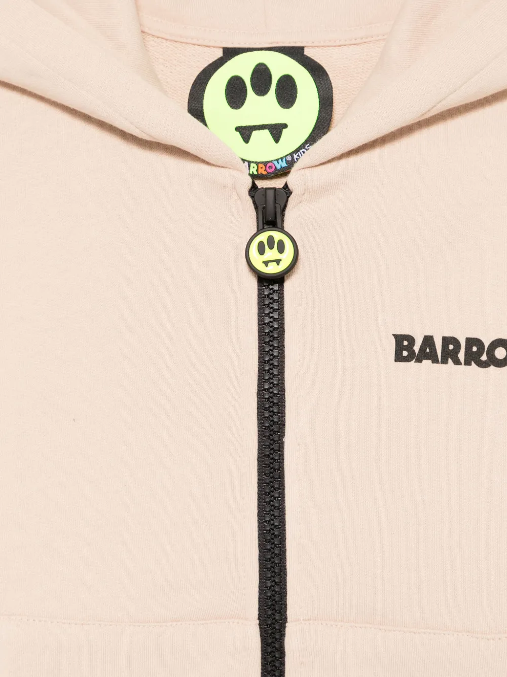 Barrow kids Hoodie met rits Bruin
