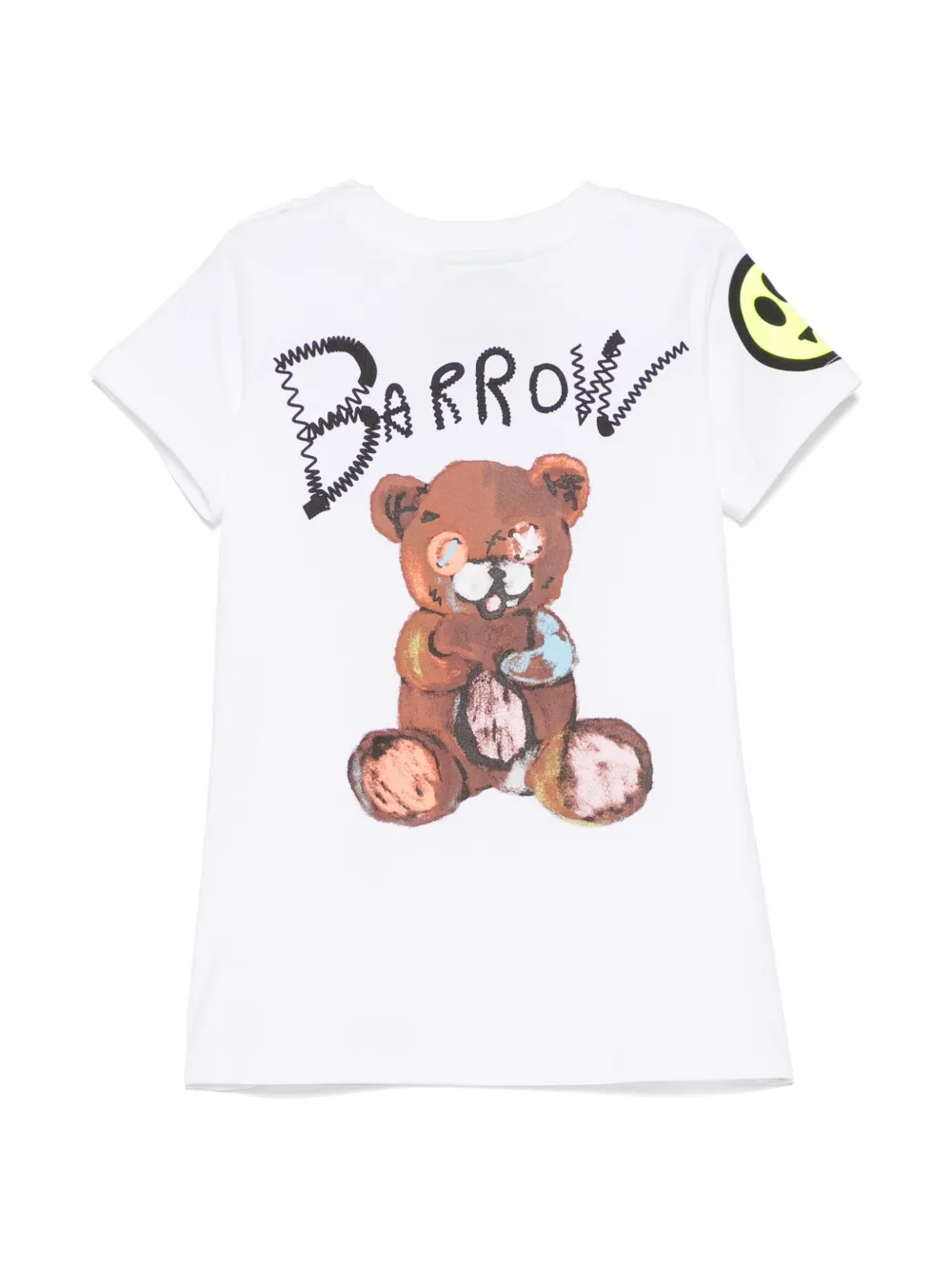 Barrow kids Jersey jurk - Wit