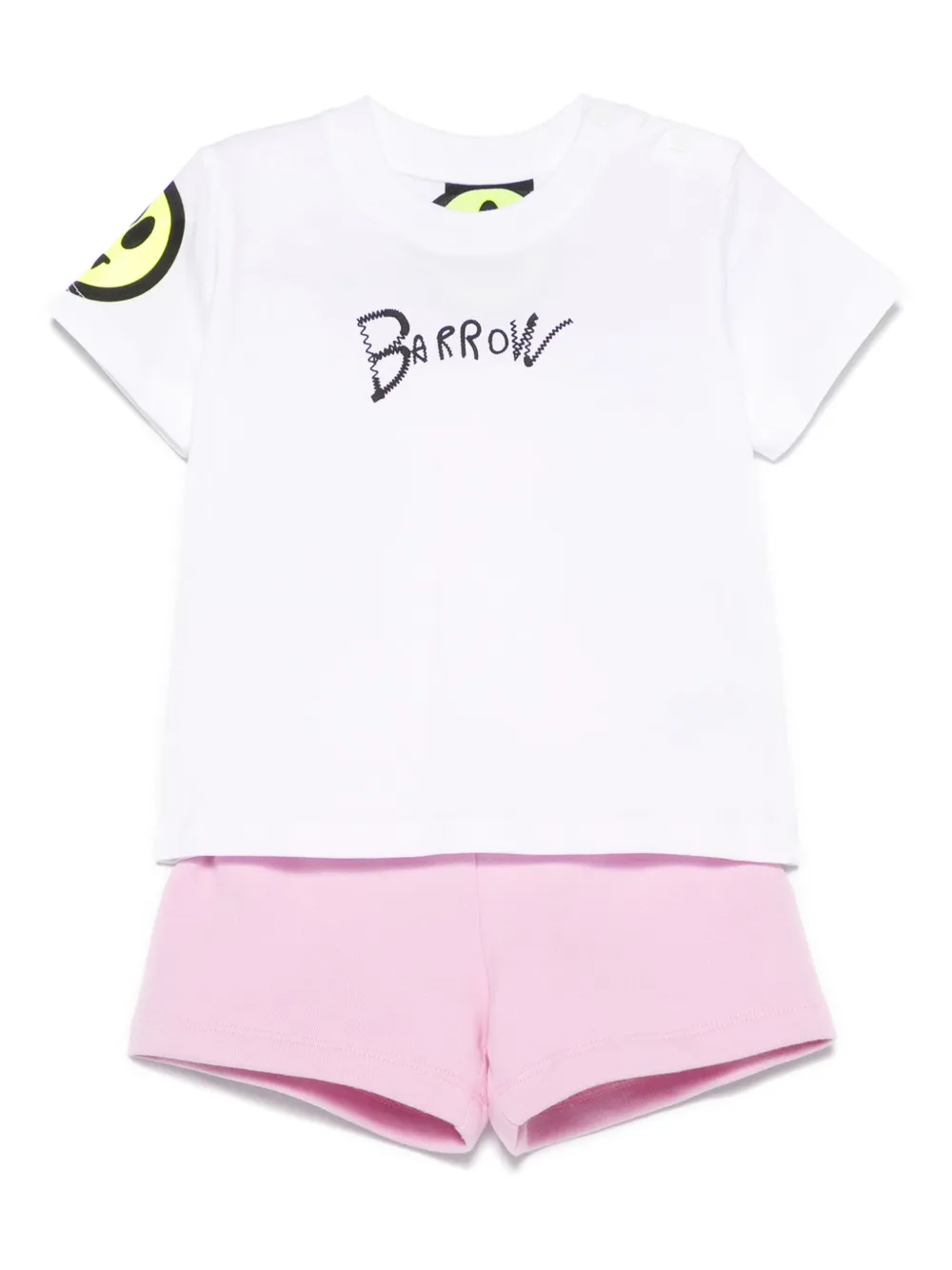 Barrow kids set de shorts y playera | rosado | Image 1