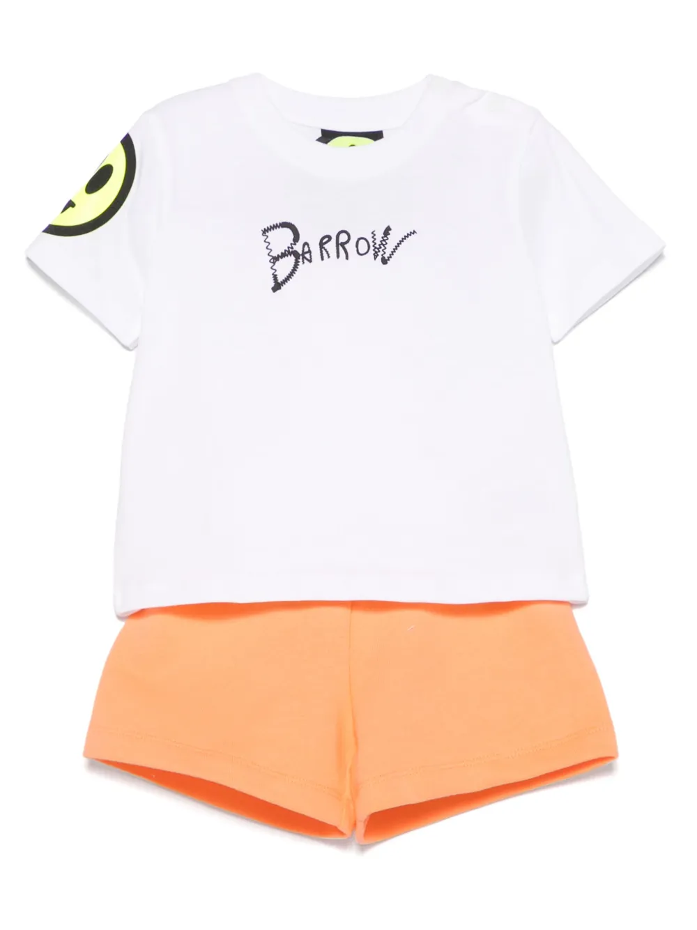 Barrow kids Jersey T-shirt en shorts Oranje