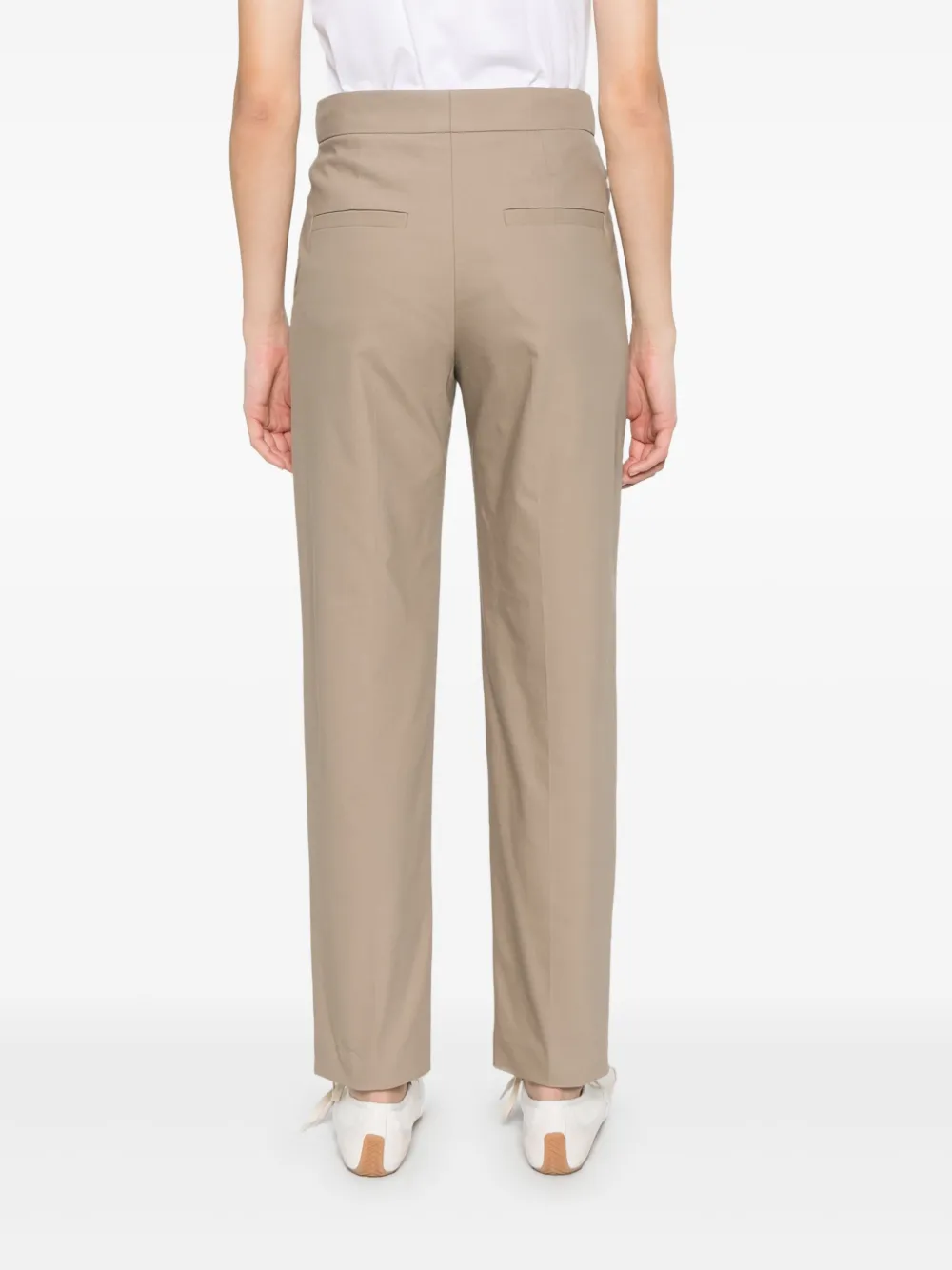 Brunello Cucinelli Monili broek met kettingdetail Bruin