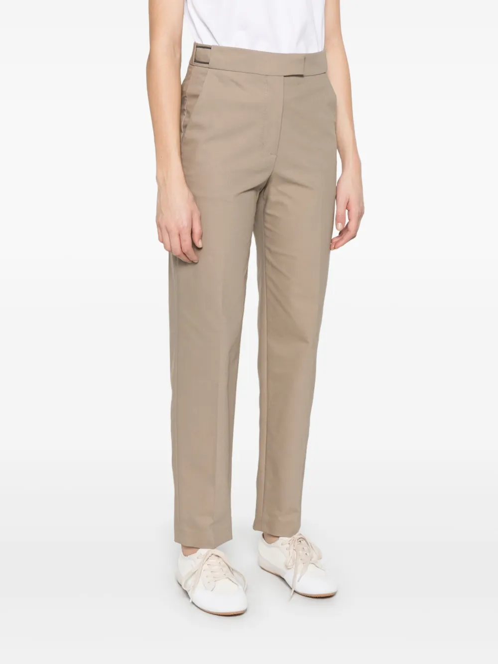 Brunello Cucinelli Monili broek met kettingdetail Bruin