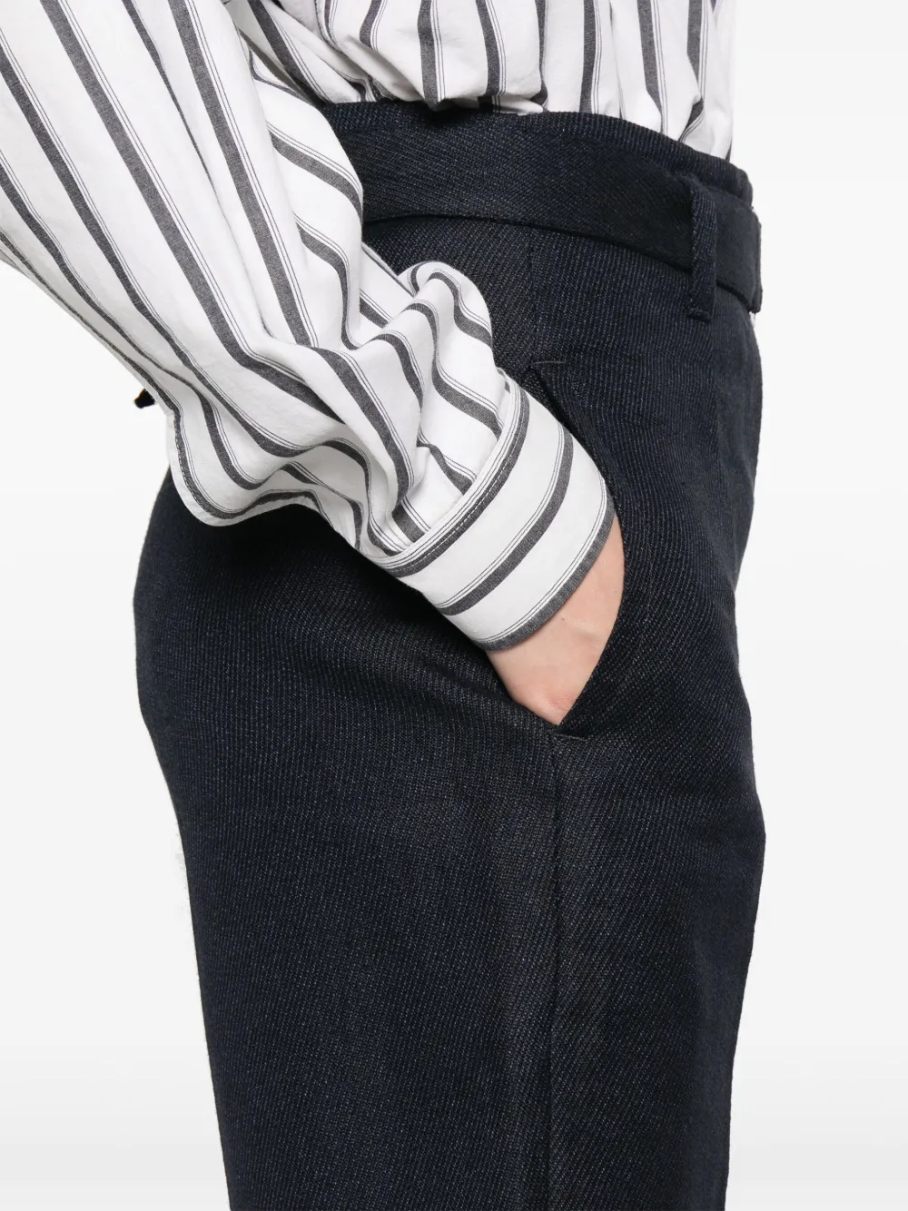 Brunello Cucinelli Linnen broek Blauw