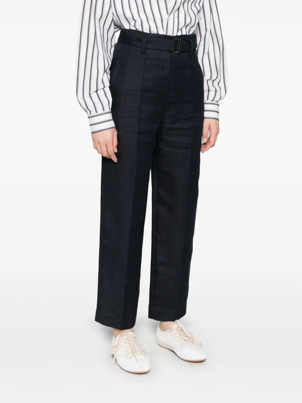 Brunello Cucinelli Linnen broek Blauw