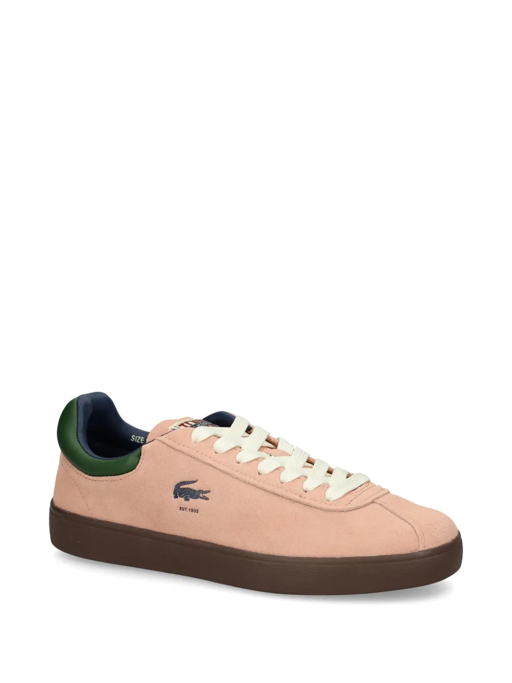 Lacoste Baseshot suede sneakers Pink