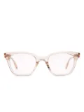 MR. LEIGHT Morgan C square-frame glasses - Pink