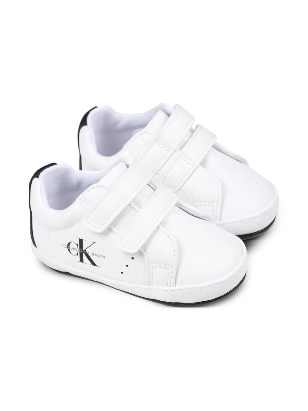 Calvin Klein Kids Sneakers met logoprint Wit