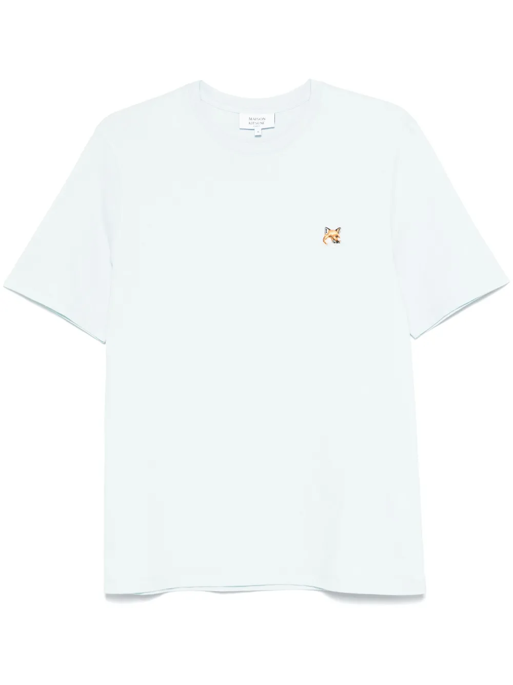 Maison Kitsuné playera con parche Fox Head | azul | Image 1