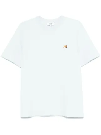 Maison Kitsuné フォックスヘッド Tシャツ | ブルー | FARFETCH JP