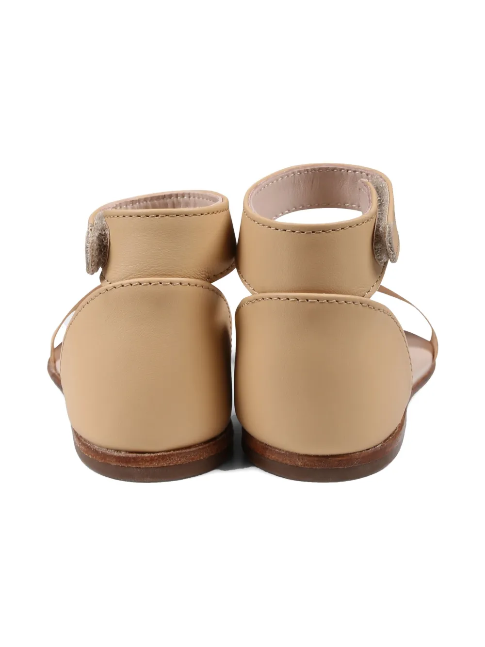 Chloé Logo-print Sandals In 粉色