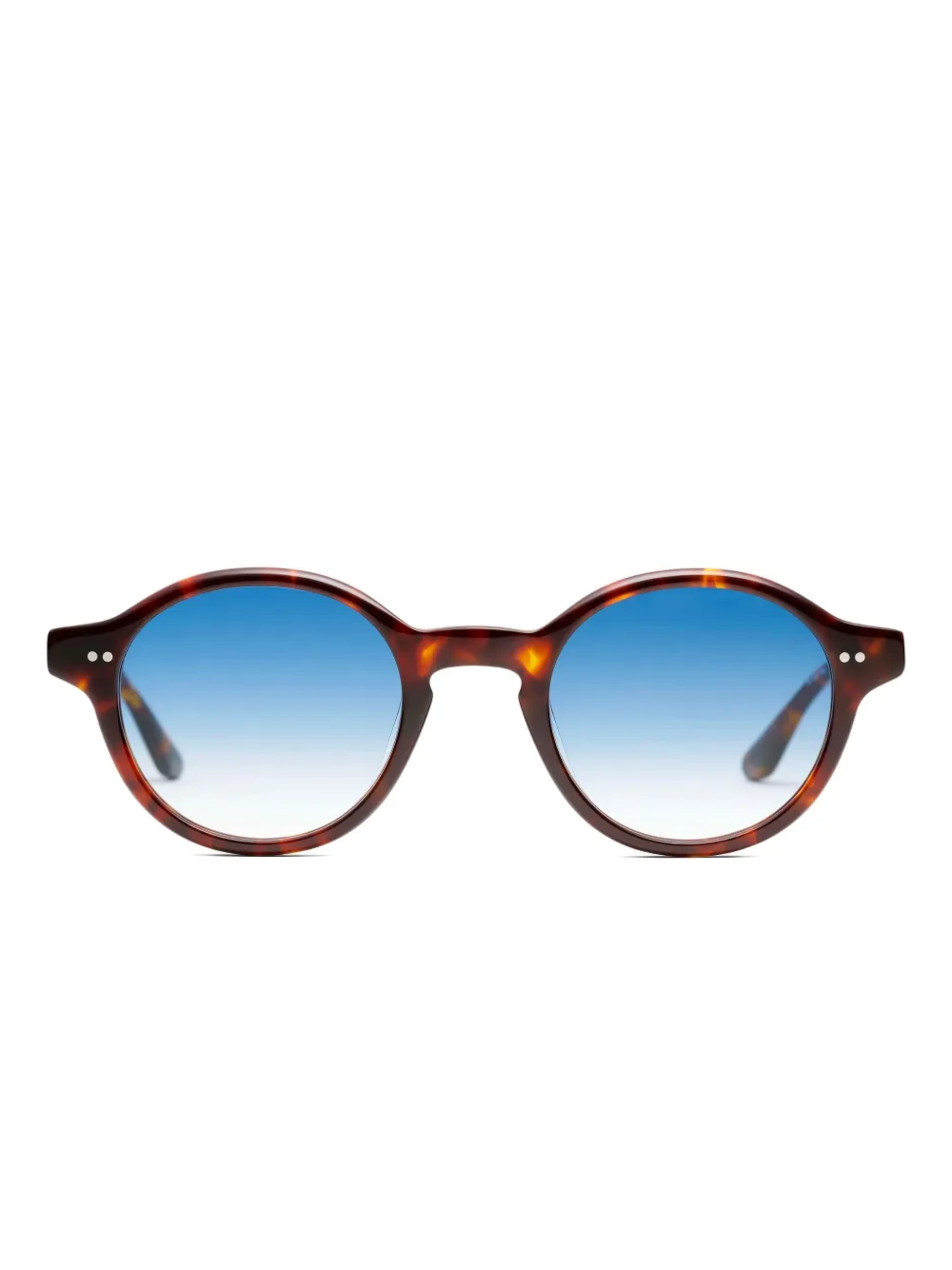 Peter & May Walk MIAOUUU SUN tortoise oval-frame sunglasses - Marrone