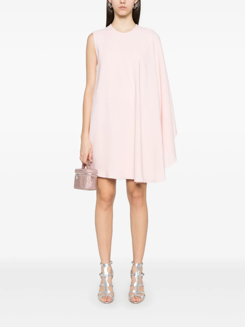 Stella McCartney Asymmetrische mini-jurk - Roze