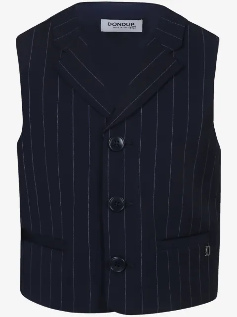 DONDUP KIDS Gilet met krijtstreep