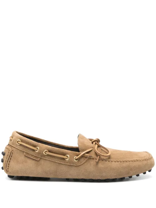 Mocassins en daim - TOM FORD - Modalova