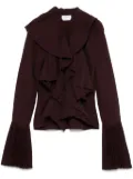 Alexander McQueen plissé top - Red