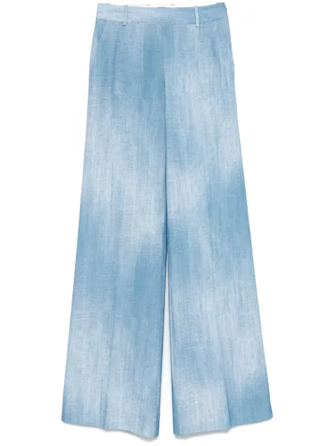 Ermanno Scervino denim-print trousers