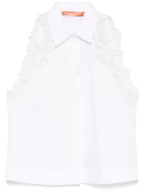 Ermanno Scervino lace-detail top