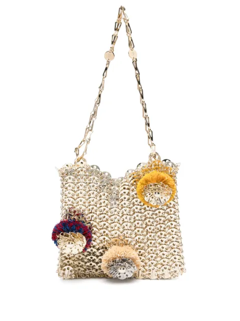 Rabanne 1969 Raphia shoulder bag