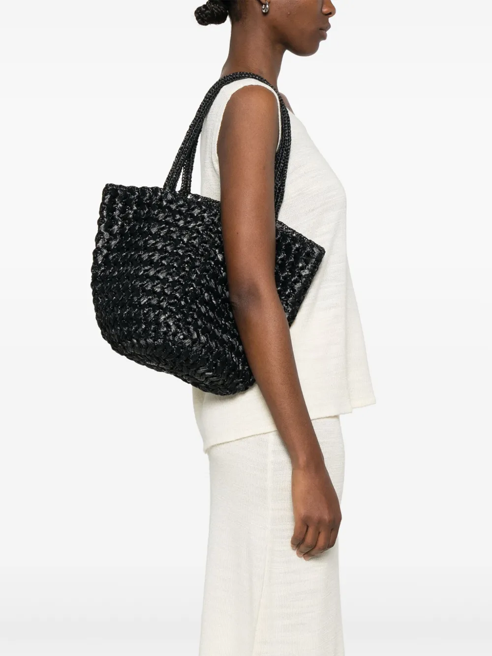 The Row Estelle shopper Zwart
