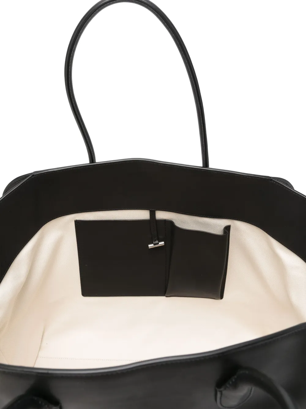 The Row Marlo shopper Zwart