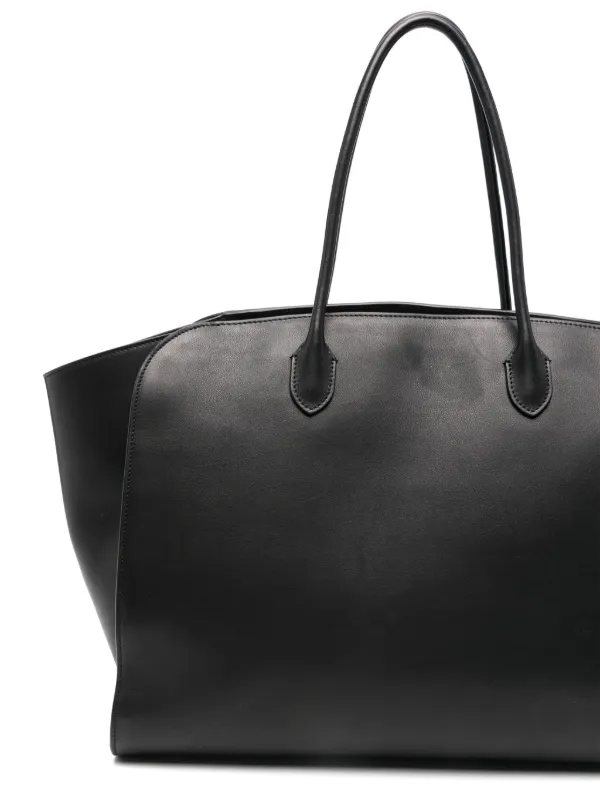 The Row Marlo Tote Bag | Black | FARFETCH AO