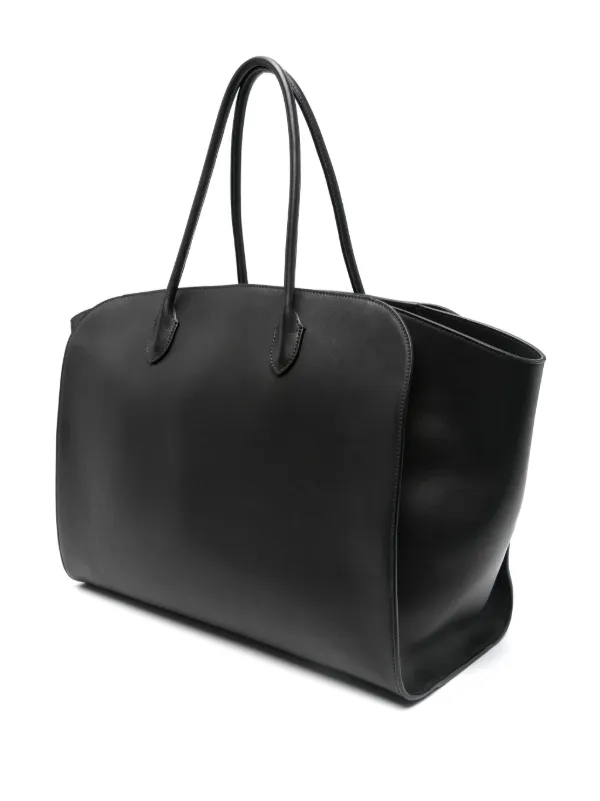The Row Marlo Tote Bag | Black | FARFETCH HK