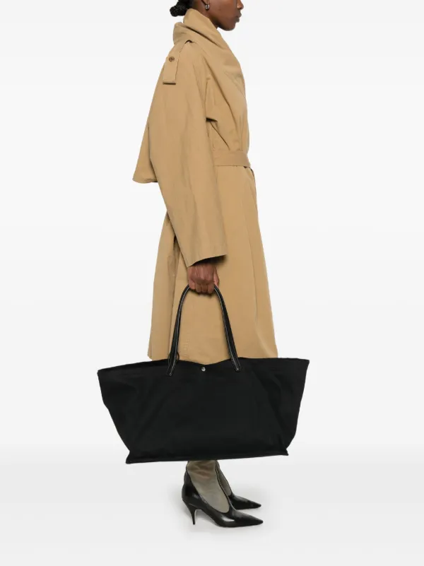 The Row XL Idaho Tote Bag | Black | FARFETCH
