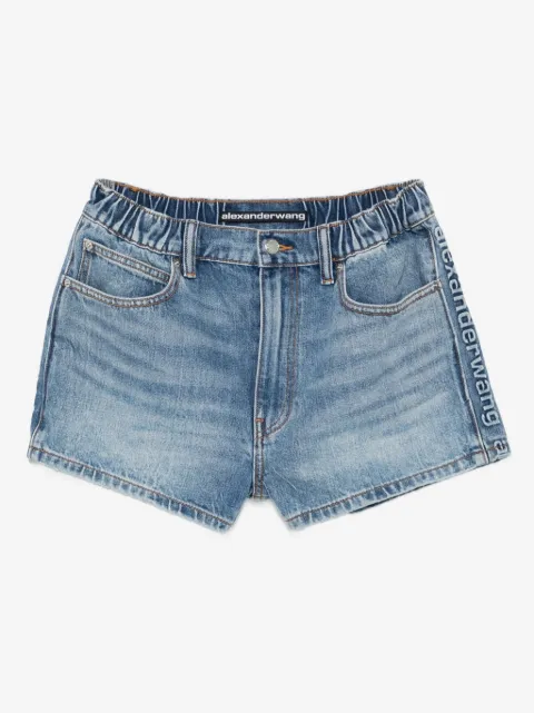 Alexander Wang shorts de mezclilla Marathon de mezclilla