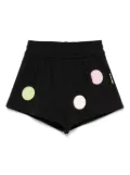 Barrow kids fleece mini shorts - Black