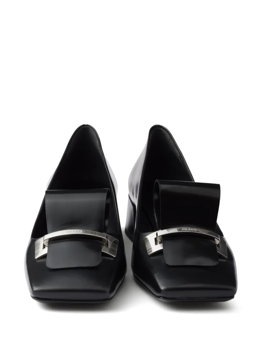 Prada Pumps in pelle con effetto spazzolato 35mm | Image 6