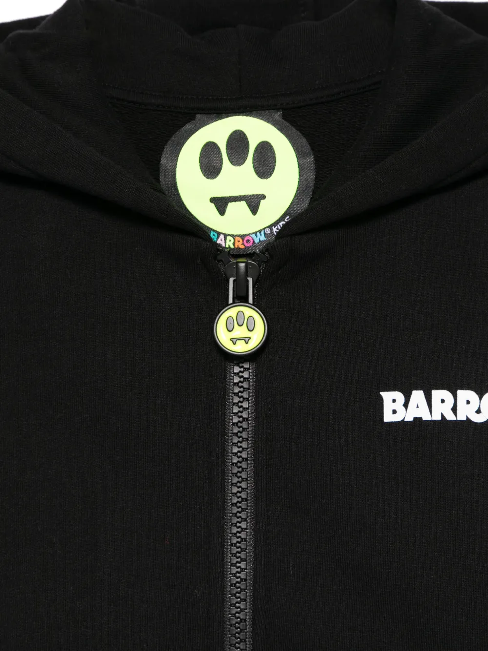 Barrow kids Hoodie met rits Zwart