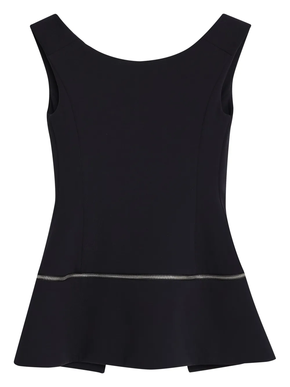 Gloria Coelho Tanktop met stretch - Zwart