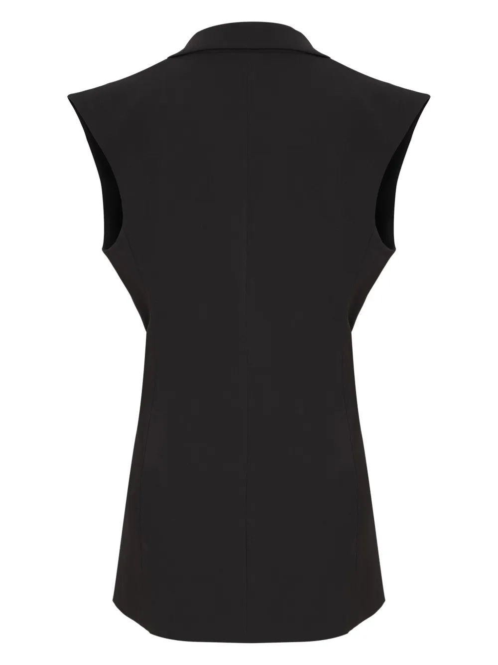 Gloria Coelho Stretch gilet - Zwart