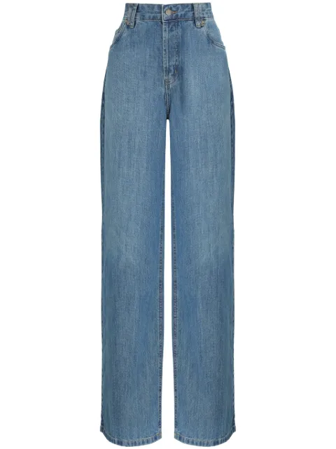 Gloria Coelho wide-leg jeans