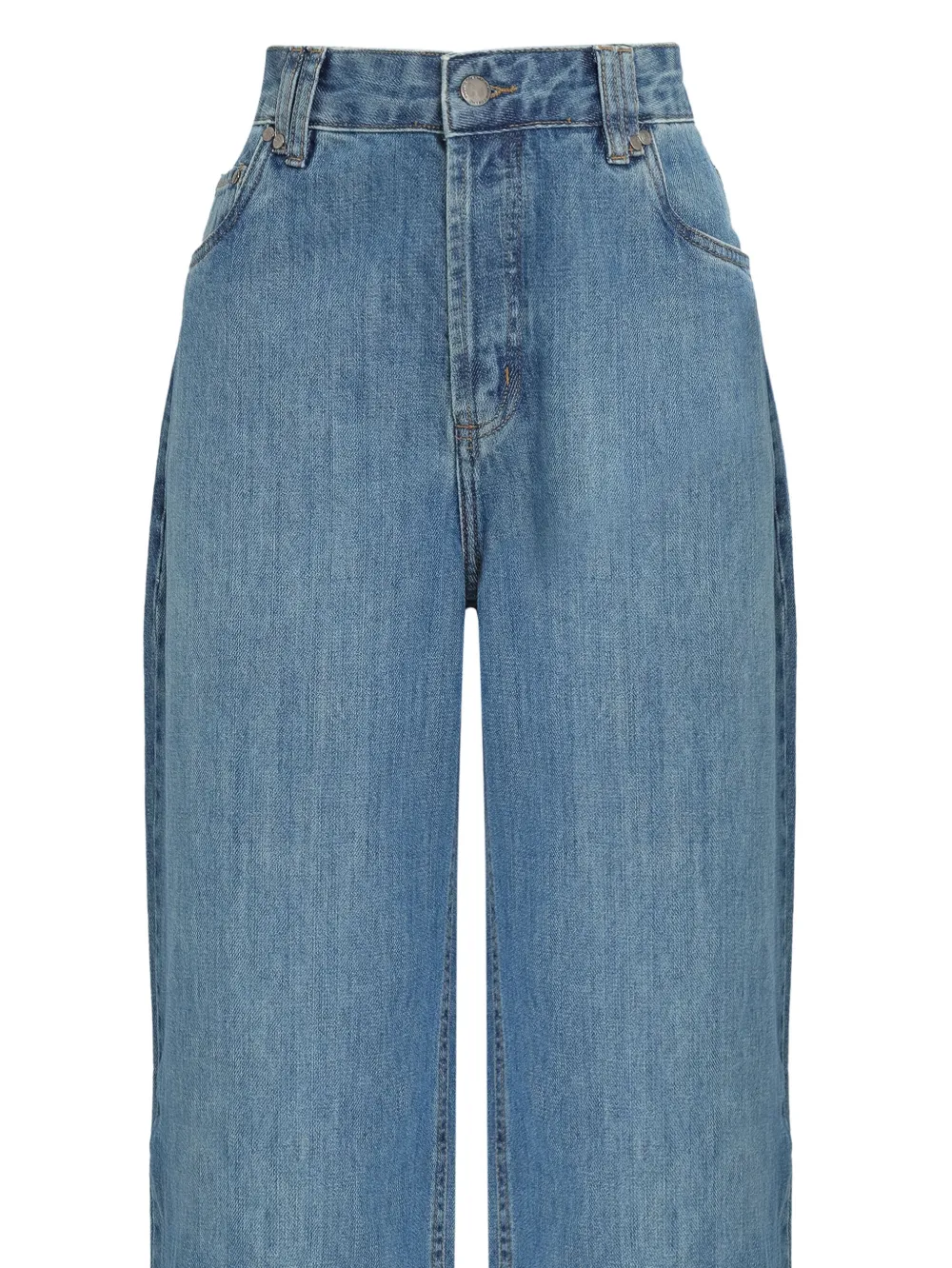 Gloria Coelho wide-leg jeans - Blauw